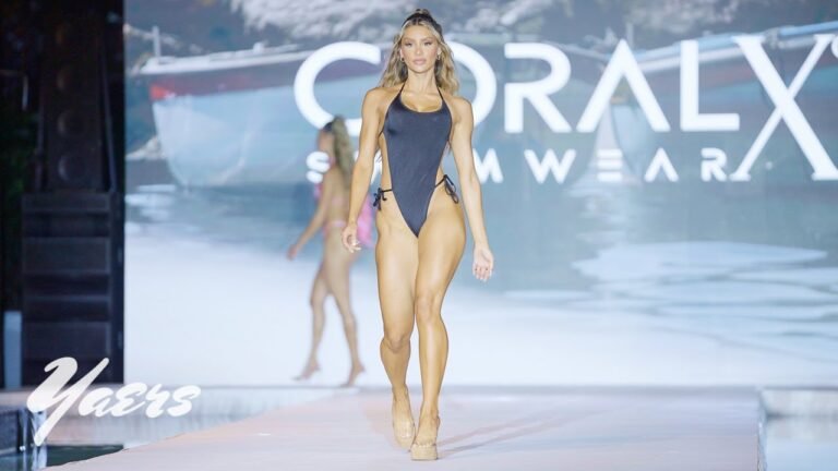 Coral Swimwear Fashion Show – Miami Swim Week 2022 – DCSW – 4K