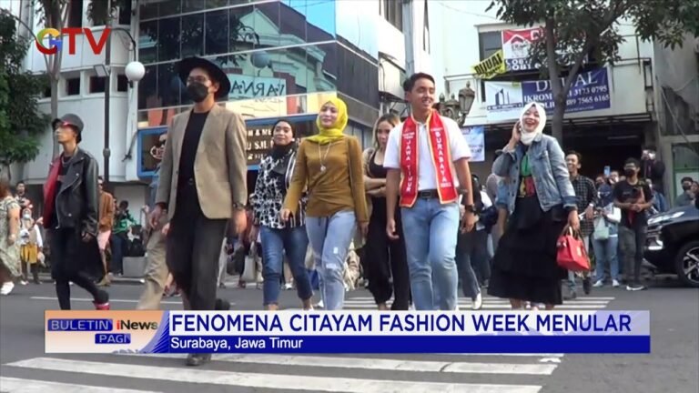 Fenomena Citayam Fashion Week Menular, Street Fashion di Surabaya Dibubarkan #BuletiniNewsPagi 26/07