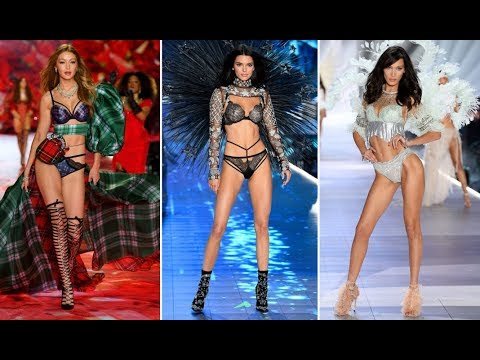 Gigi Hadid, Kendall Jenner & Bella Hadid at The Victoria's Secret Fashion Show 2018