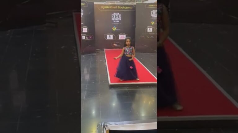 India Kids Fashion Week | Hyderabad Boot Camp | Jeswika Vlogs