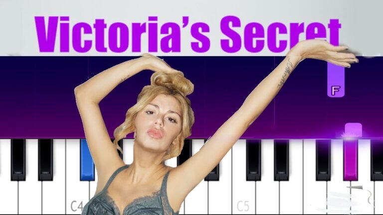 Jax – Victoria’s Secret (Piano tutorial)