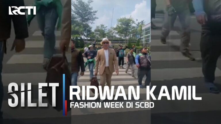 Kece Parah! Ridwan Kamil Saat Fashion Show Di Citayam Fashion Week – Silet