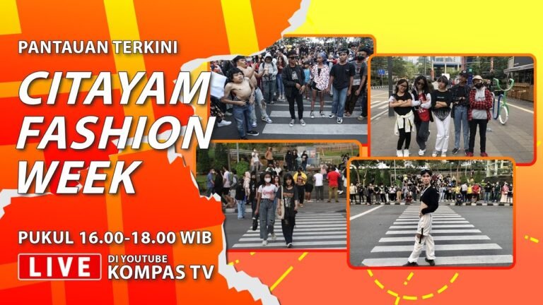 LIVE – Kondisi Terkini Citayam Fashion Week