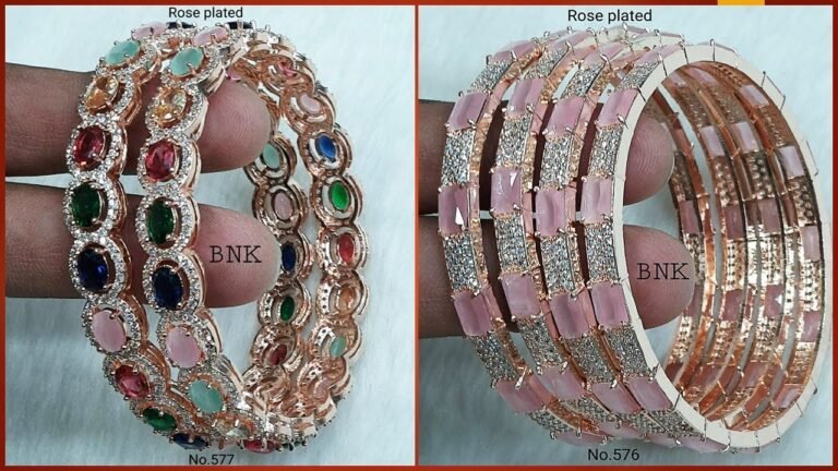 Latest American Diamond Bangles Design Collection 2021 | WhatsApp 9110592541 – Indian Fashion Trends