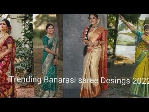 NewTrending Banarasi saree Desings 2022🥻🥻🥻🥻 #Indian Fashion #lndian fashion