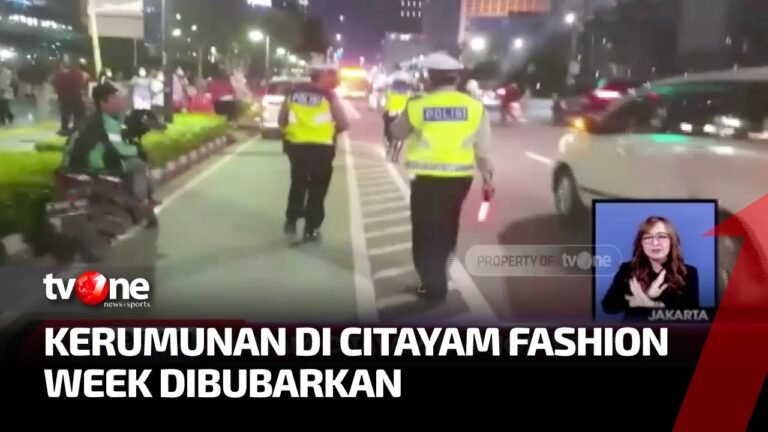 Polisi-Satpol PP Bubarkan Kerumunan di Citayam Fashion Week | Kabar Pagi tvOne