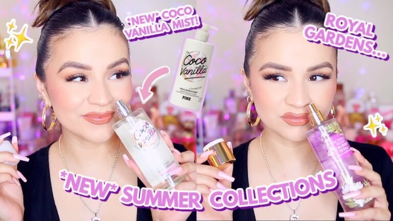 TRYING OUT *NEW* VICTORIA'S SECRET 👑 ROYAL GARDENS 🌹 COLLECTION & PINK BODY CARE | HITS & MISSES