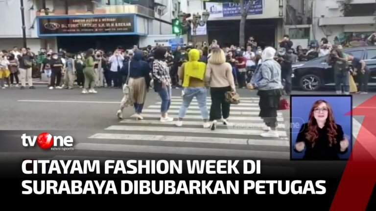 Tak Mau Kalah, Demam Citayam Fashion Week Ditiru Warga Surabaya | Kabar Pagi tvOne