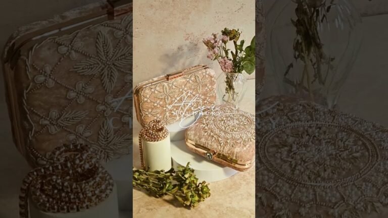 That blinding gold ✨️ #aityachoudhury #luxurybags #handmade #indianfashion