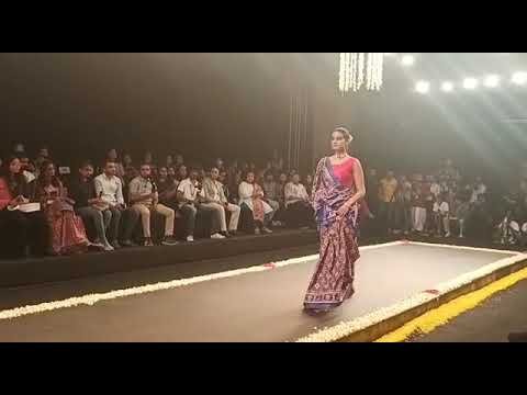 Times of India fashion week ahmedabad.happy to view excellent presentation fabulous patola creations