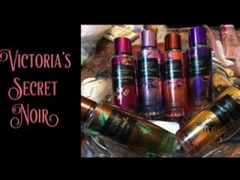 Victoria's Secret Noir Mist Collection and My Surprise