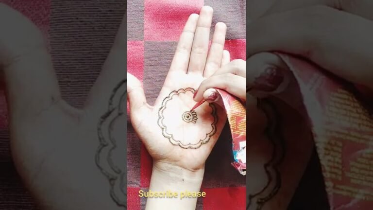 rubber band simple mehndi design and so easy #india #viral #fashion #beautiful #shorts