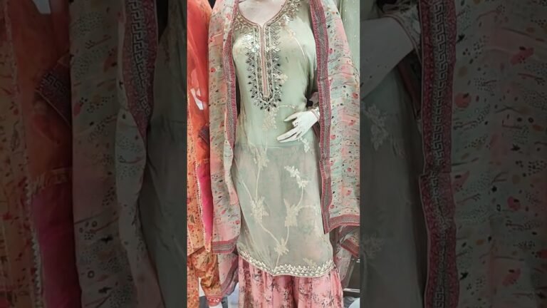 #shorts #fashion #india Designer Sharara suit