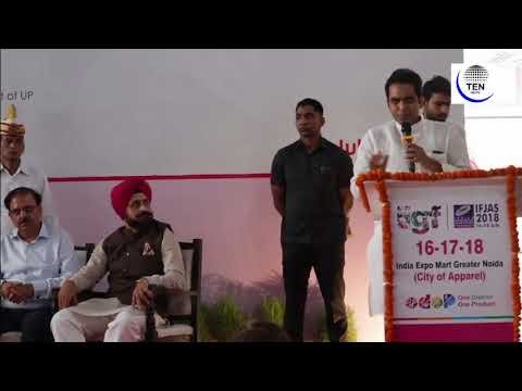 BJP MLA Pankaj Singh Speaks at Indian Fashion Show Of EPCH – IFJAS