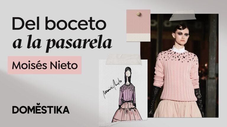 Cómo Diseñar una Colección de Moda para Fashion Week – Moisés Nieto | Domestika