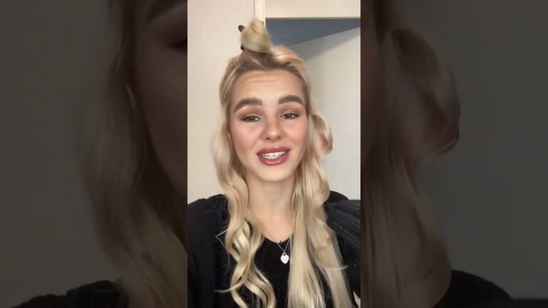 Hannah macht GROSSE LOCKEN mit dem LOCKENSTAB 😍 – Victoria Secret Locken!