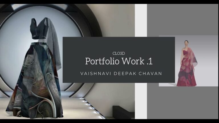 INDIAN FASHION PORTFOLIO .1| CLO3D|