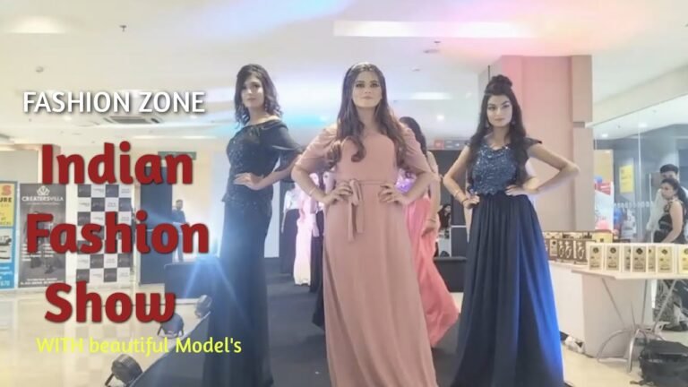 Indian Fashion Show – Beautiful Model's Ramp walk