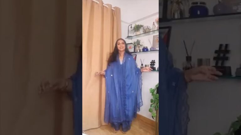 Indian clothes ka jaadoo 🪄 #shorts #ashortaday #indianclothing #traditional