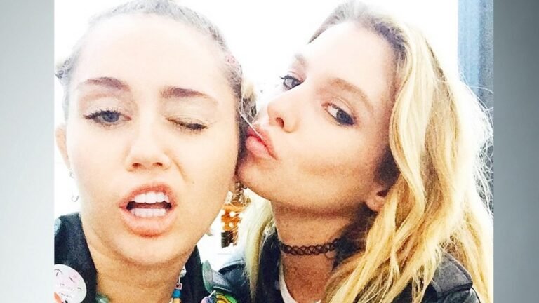 Miley Cyrus Dating Victoria's Secret Model Stella Maxwell?