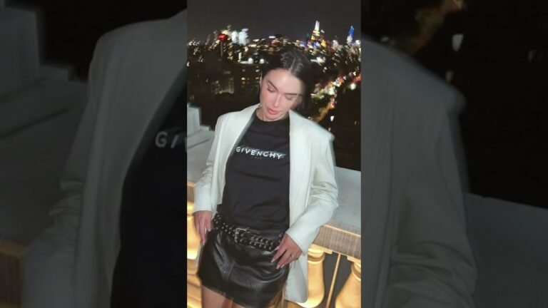 My night with @GIVENCHY at New York Fashion Week ❤️ #shorts #nyfw