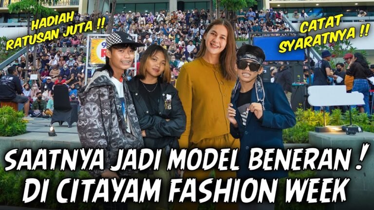 SUPERMODEL PAULA MENJADIKAN CITAYAM FASHION WEEK MENJADI AJANG BERGENGSI. SIAPAPUN BISA MENANG !!