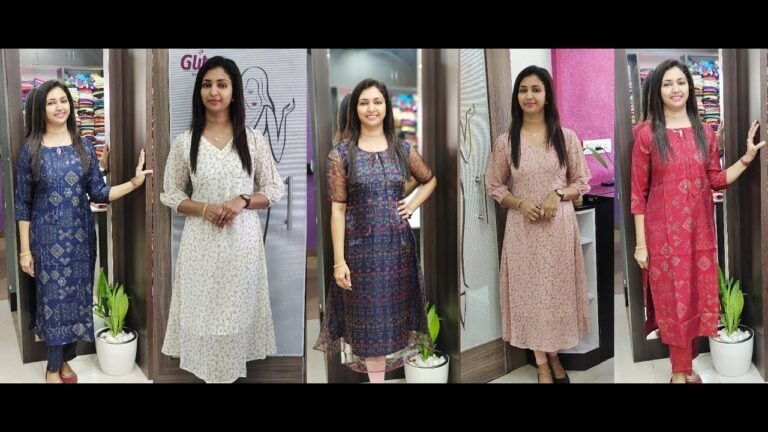 TOP & BOTTM z  KURTIS – COLLECTIONS  || 𝐕𝐈𝐃𝐄𝐎#1684 || #𝐆𝐋𝐈𝐓𝐙𝐈𝐍𝐃𝐈𝐀_FASHIONS