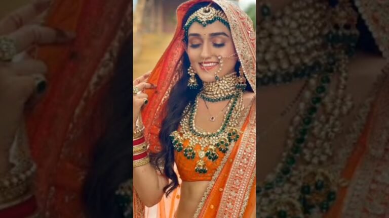 Tanya Sharma ka Dulhan beautiful looks 🥰❤️ #shortvideo #Indianfashion