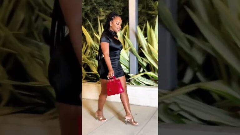 This outfit look 🔥🔥🤩 in black style fashion week #shorts #fashion #outfit #video