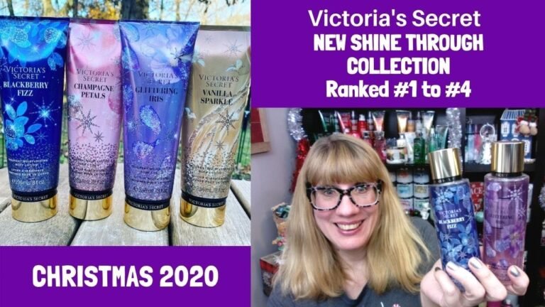 Victoria's Secret NEW SHINE THROUGH COLLECTION Christmas 2020 Ranked #1 to #4