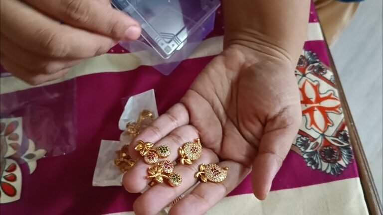 Customer Parcel Opening Video of 6 Daily Wear Earrings – Indian Fashion Trends