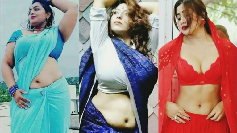 Deep Navel Lover l Indian Saree Fashion l Saree Navel New l Bong Crush l Saree Blouse Photoshootl