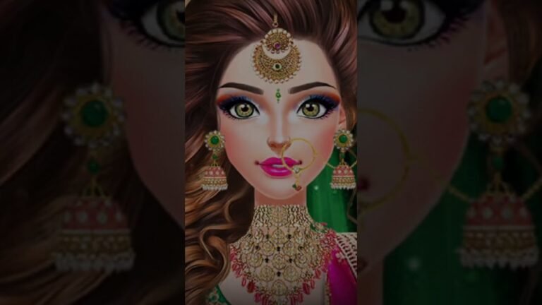 Indian Wedding Stylist Makeup Game  Wedding Dress up Fashion Girls Makeover Games for Girls