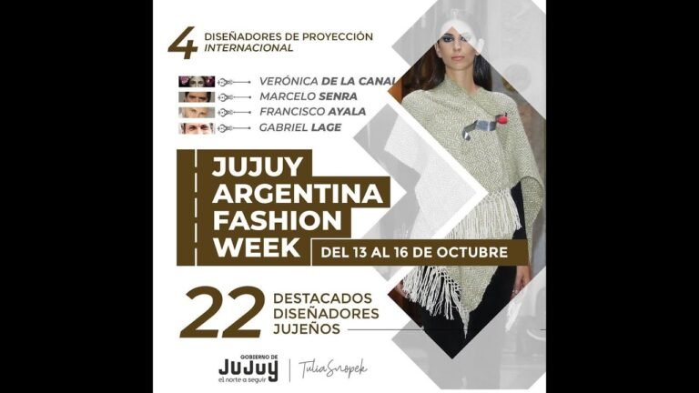 Jujuy Argentina Fashion Week Plaza Central de Purmamarca