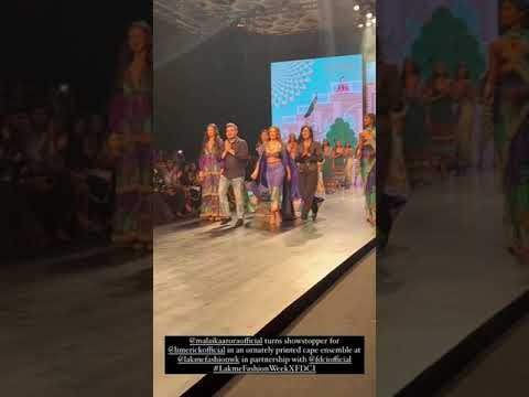 Maliaka Arora ramp walk in fashion show #short #bollywood #india #fashion