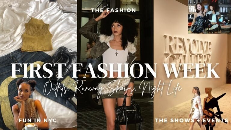 NYC VLOG: MY FIRST FASHION WEEK | HOW I FELT ABOUT IT | THE SHOWS + EVENTS | REVOLVE GALLERY|OUTFITS