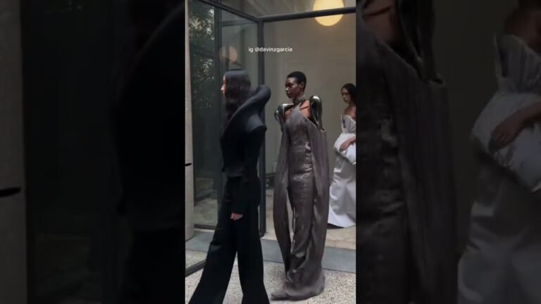 Nachter en la fashion week 🤣
