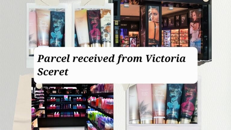 Parcel received  from Victoria secret // Victoria Secret Jeddah // Eshal sajid vlogs