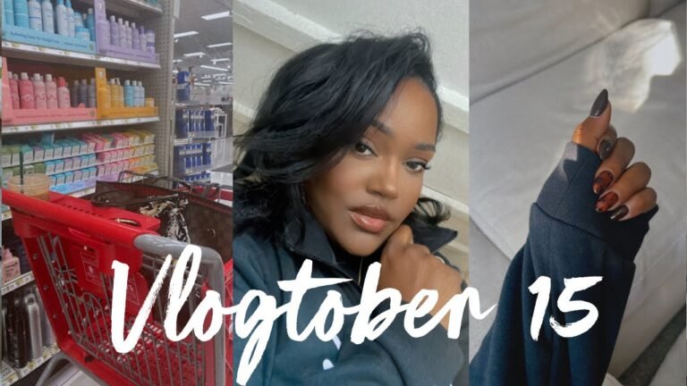 VLOGTOBER 15 | new nails, target…again, victoria secret haul + ranting