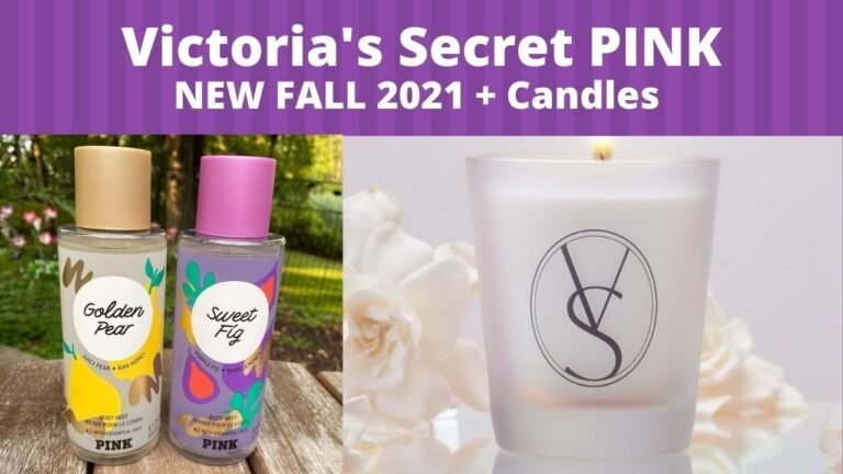 Victoria's Secret PINK NEW FALL 2021 + Candles