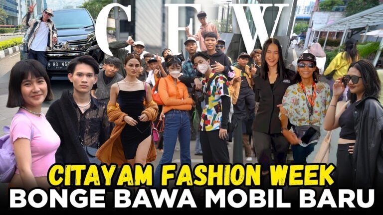 CITAYAM FASHION WEEK! Ada kak Paula Bonge Roy Jeje Adu outfit!