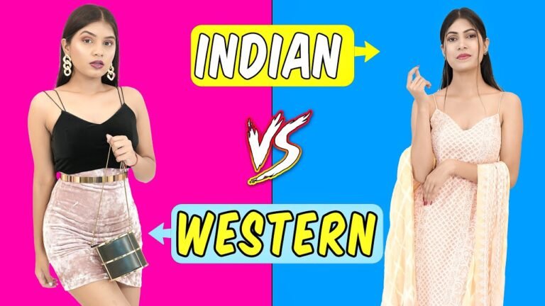 Sarojini Nagar Shopping – Indian vs Western | Fashion Challenge Under Budget | DIYQueen