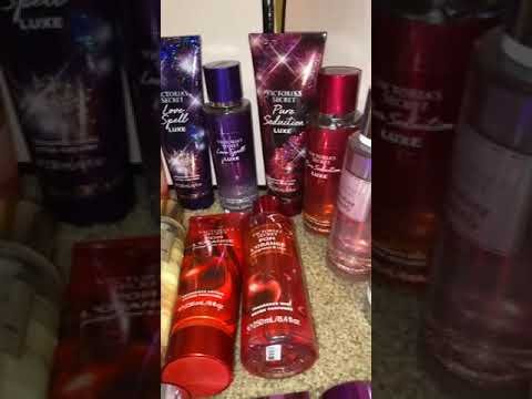 VICTORIA'S SECRET BODY SPRAY AND LOTION COLLECTION