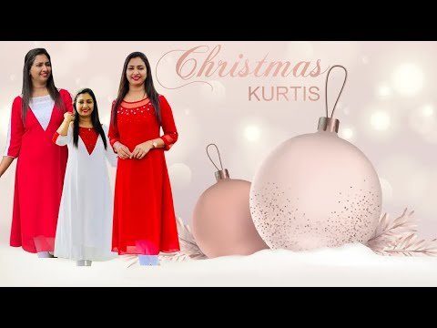 X"mas collections || RED & WHITE || KURTIS // Christmas 2022