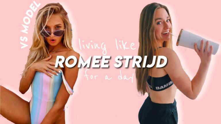 living like a victoria's secret angel (Romee Strijd) for a day !!