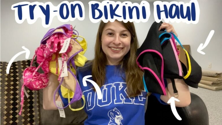 Bikini Try On Haul! PacSun, Pink Lily & Victoria's Secret