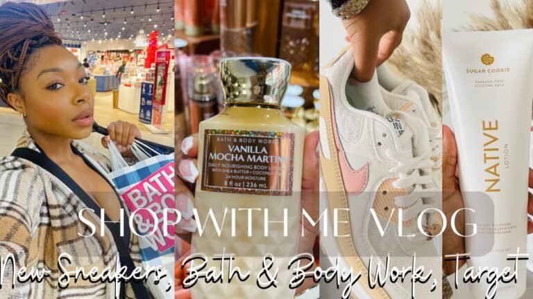 COME SHOPPING WITH ME | Bath & Body Works, Victoria's Secret, Target, NEW SNEAKERS & CLOTHES + HAUL