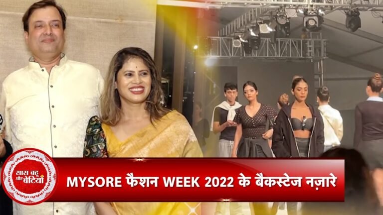 Mysore Fashion Week 2022 With Jayanthi Ballal & Parimal Mehta