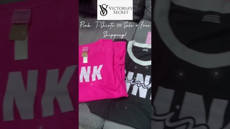 VICTORIA’S SECRET || 💗💕Grabbed a few $10 Tees ($28.95 Original) 💗💕+ Free Shipping! 💗💕