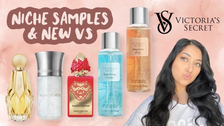 fragrance haul | niche sampling + NEW victoria’s secret highly spirited and bare vanilla luxe ❣️